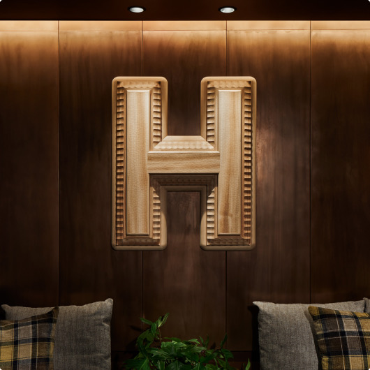 HAMACHO HOTELのホテルサイン